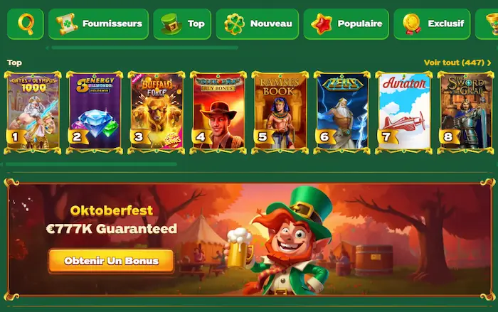 GreenLuck Casino category