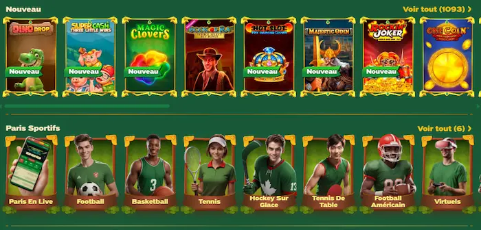 GreenLuck Jeux games